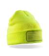 RC034X Result Double Knit Thinsulate™ Printers Beanie Fluorescent Yellow colour image